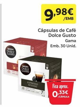 Amanhecer Cápsulas de café dolce gusto promoção