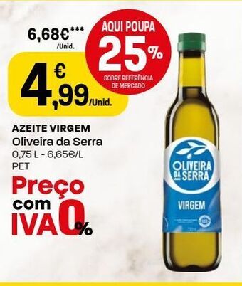 Intermarché Azeite virgem oliveira da serra promoção