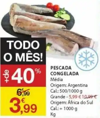 E.Leclerc Pescada Congelada 1000g promoção
