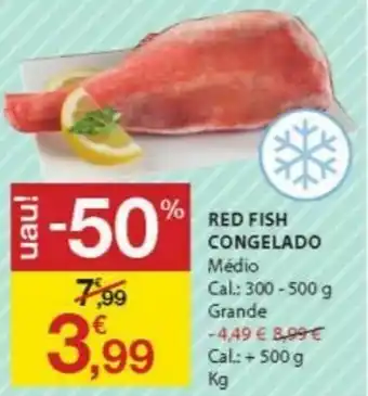 E.Leclerc Red Fish Congelado 300-500g promoção