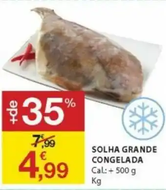 E.Leclerc Solha Grande Congelado +500g promoção