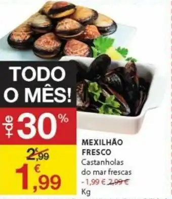 E.Leclerc Mexilhão Fresco promoção
