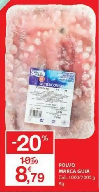 E.Leclerc Polvo Marca Guia 1000/2000g promoção