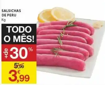 E.Leclerc Salsichas de Peru promoção