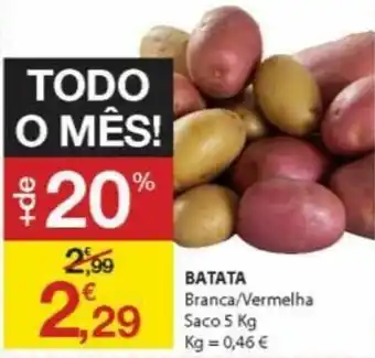 E.Leclerc Batata 5kg promoção