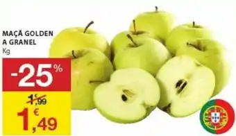 E.Leclerc Maçã Golden A Granel promoção