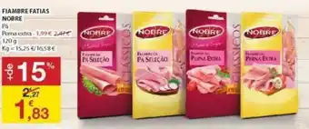 Fiambre Fatias Nobre 120g