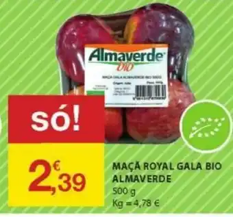 E.Leclerc Maçã Royal Gala Bio Almaverde 500g promoção