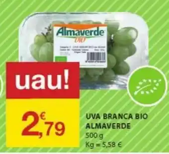 E.Leclerc Uva Branca Bio Almaverde 500g promoção