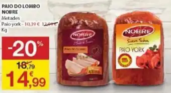 E.Leclerc Paio do Lombo Nobre promoção