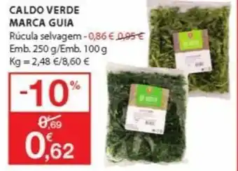 E.Leclerc Caldo Verde Marca Guia 250g/100g promoção