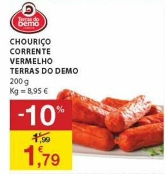 Chouriço Corrente Vermelho Terras do Demo 200g