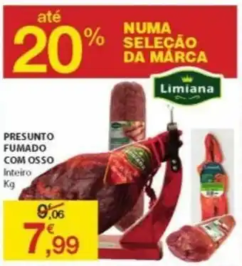 E.Leclerc Presunto Fumado com Osso promoção