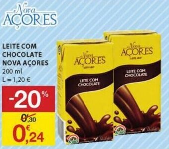 E.Leclerc Leite com Chocolate Nova Açores 200ml promoção
