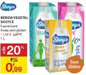 Bebida Vegetal Shoyce 1L
