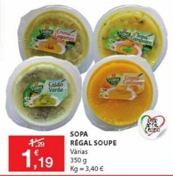 E.Leclerc Sopa Régal Soupe 350g promoção