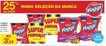 E.Leclerc Iogurte Líquido Morango 8 x 160g promoção