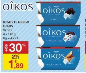 E.Leclerc Iogurte Grego Oîkos promoção