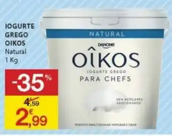 E.Leclerc Iogurte Grego Oîkos 1kg promoção