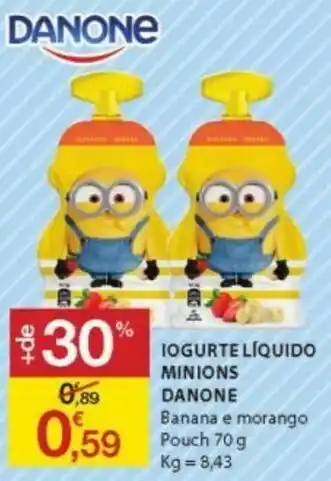 Iogurte Líquido Minions Danone 70g