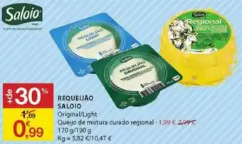 E.Leclerc Requeijão Salolo 170g/190g promoção