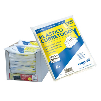 Brico Depôt Plástico cobre-tudo 20 m² fino promoção