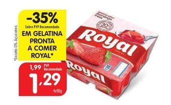 Minipreço Gelatina royal promoção