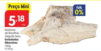 Minipreço Bacalhau promoção