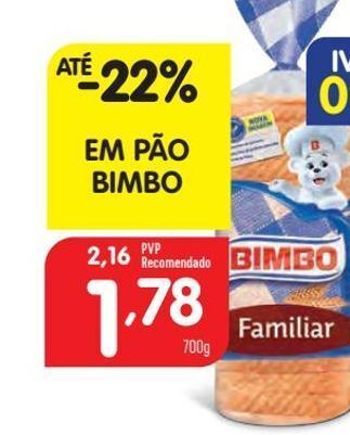 Minipreço Pão de forma bimbo promoção