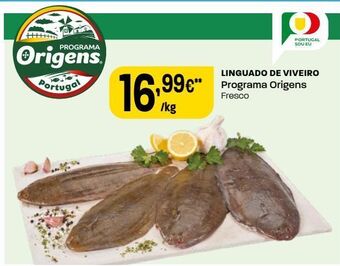 Intermarché Linguado de viveiro promoção