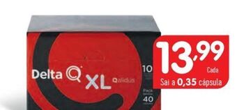 Minipreço Cápsulas de café delta q promoção