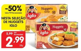 Minipreço Nuggets iglo promoção