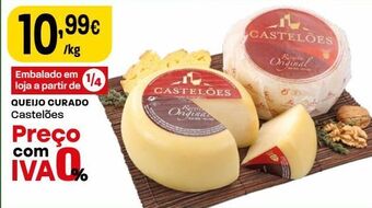 Intermarché Queijo curado castelões promoção