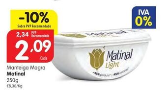 Minipreço Manteiga matinal promoção