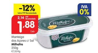 Minipreço Manteiga milhafre promoção