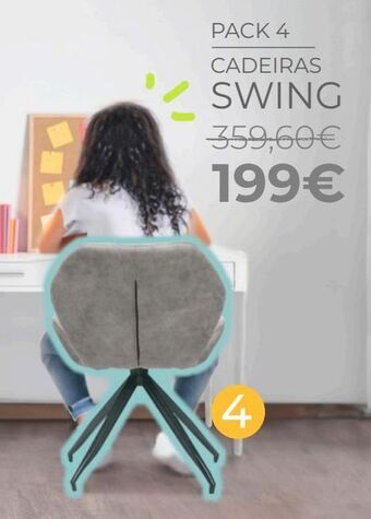 Homy Casa Cadeira giratória promoção