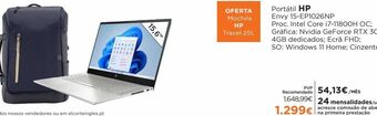 El Corte Inglés Portátil hp hp promoção