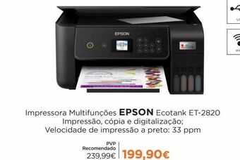 Impressora multifuncional epson