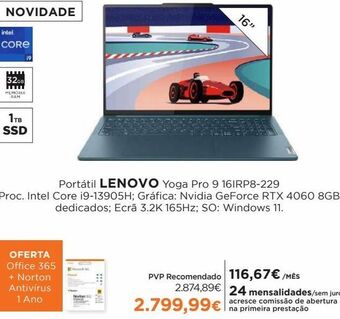 El Corte Inglés Notebook lenovo promoção