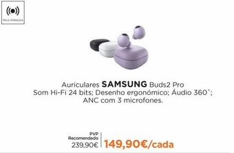 El Corte Inglés Auriculares wireless samsung promoção