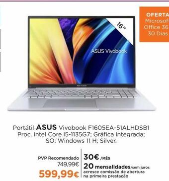 El Corte Inglés Portátil asus asus promoção
