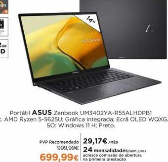 El Corte Inglés Portátil asus asus promoção