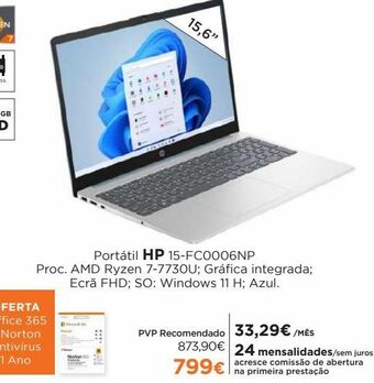 El Corte Inglés Portátil hp hp promoção