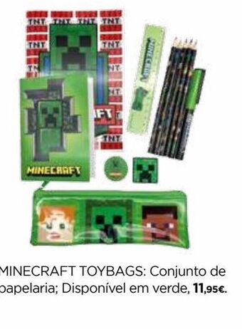 El Corte Inglés Material escolar minecraft promoção