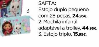 El Corte Inglés Estojo escolar promoção