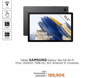 El Corte Inglés Tablet samsung samsung promoção