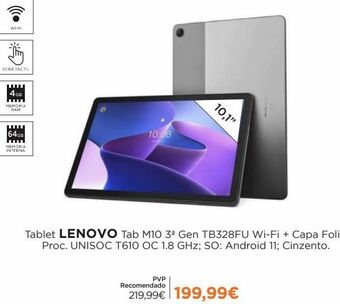 El Corte Inglés Tablet lenovo lenovo promoção