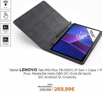 El Corte Inglés Tablet lenovo lenovo promoção
