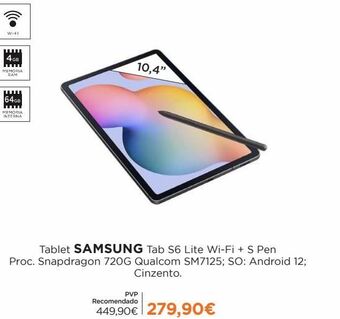 El Corte Inglés Tablet samsung samsung promoção
