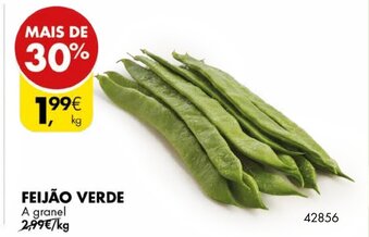 Pingo Doce Feijão Verde promoção